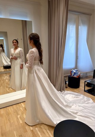 Vestido de Novia Modelo Orense Rosa Clará 2026