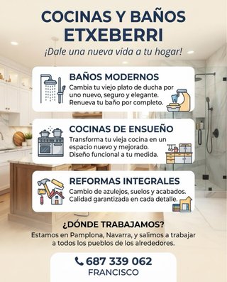 Reformas Cocinas y Baños Etxeberri