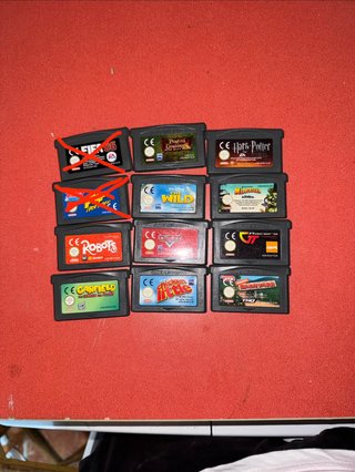 Pack 12 Juegos Game Boy Advance