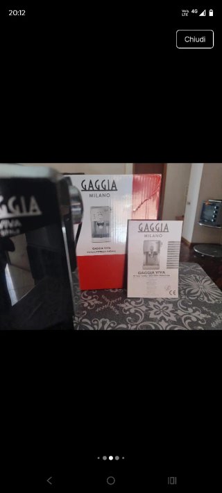 Macchina caffè Gaggia Viva Milano