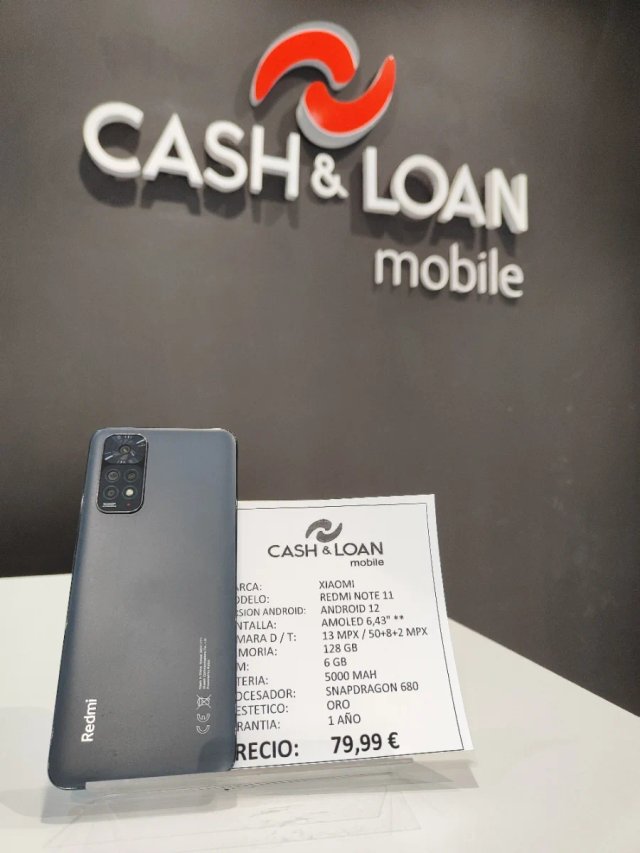 Xiaomi Redmi Note 11 128GB Azul Oscuro