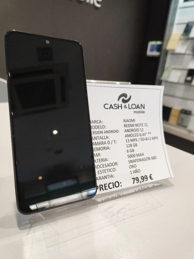 Xiaomi Redmi Note 11 128GB Azul Oscuro