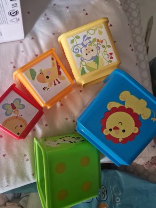 Bloques apila y descubre Fisher-Price como nuevo