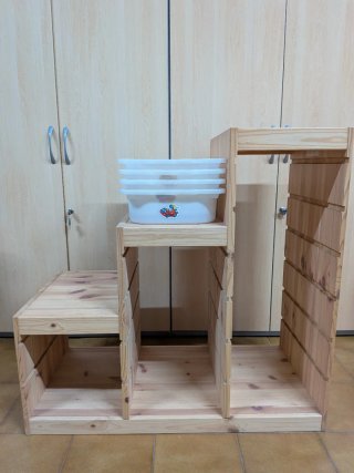 Juguetero madera Ikea