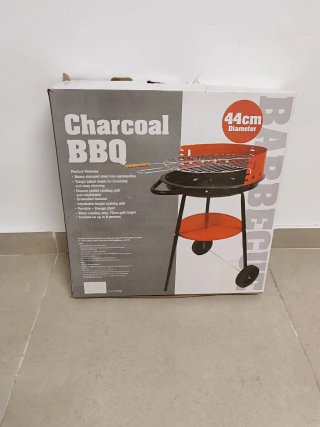 Barbacoa Carbón 44cm Diámetro
