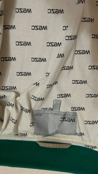 Chaqueta Wesc Beige y Verde