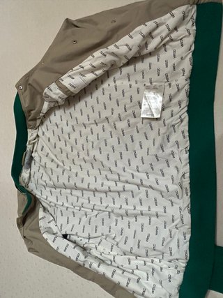 Chaqueta Wesc Beige y Verde