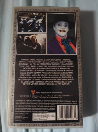Film VHS Batman (1989)