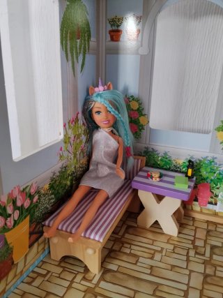 CASA GIGANTE DE MUÑECAS XXL CON ALFOMBRA DE REGALO