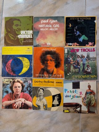 Lotes de Vinilos Varios Artistas Pequeñas ralladas