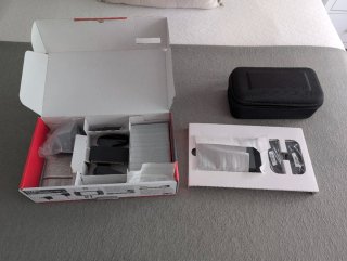 Nintendo Switch 1 (V2) Gris + Funda + Caja Origina