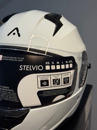Casco ADN Stelvio Blanco