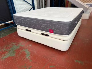 Canapé tapizado + Colchón PIKOLIN visco 150x190