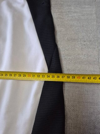 Vestito corto Bershka bicolore bianco e nero