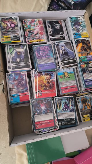 Lote Cartas Digimon