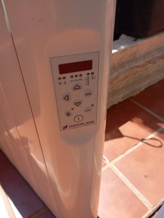 Radiador eléctrico programable