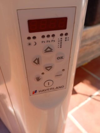 Radiador eléctrico programable