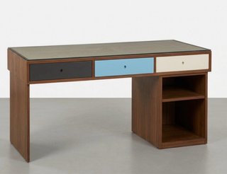 Escritorio madera y cristal hecho a medida