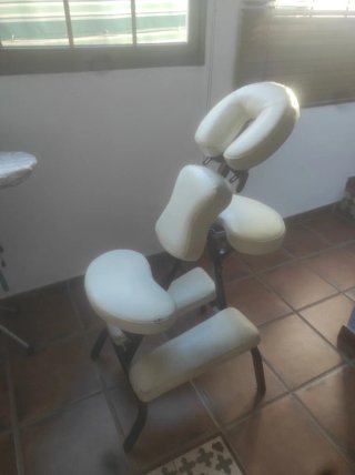 Silla plegable para masajes