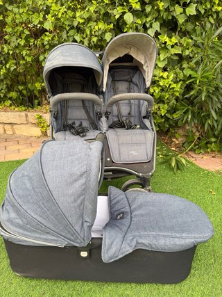 Carro Bebé Valco Baby Doble con Capazo