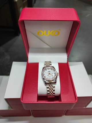 Reloj OUKO Blanco Elegante Mujer