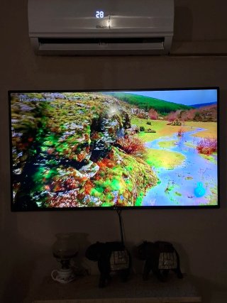 Televisión Negra y Multicolor 60 pulgadas