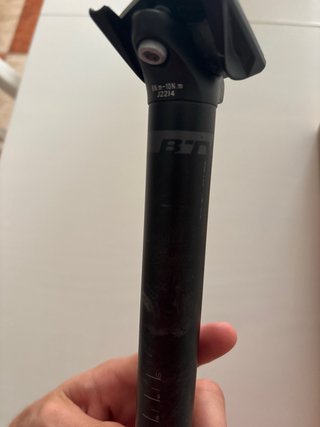 Tija de sillín bicicleta