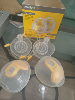 Sacaleches Medela Swing Maxi y Hands Free Doble