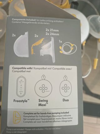 Sacaleches Medela Swing Maxi y Hands Free Doble