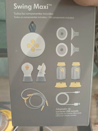 Sacaleches Medela Swing Maxi y Hands Free Doble