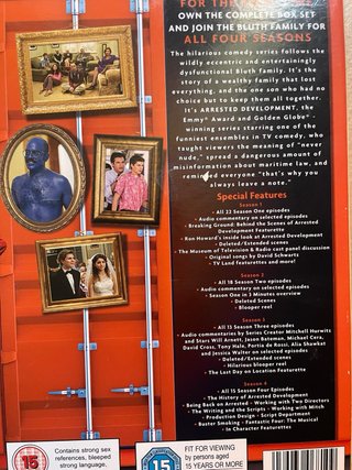 Arrested Development DVD - Temporadas 1-4