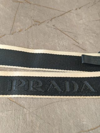 Cintura Prada Beige e Nera
