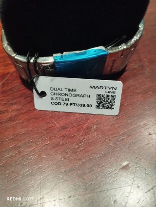 Reloj Martyn Line Oro y Plata
