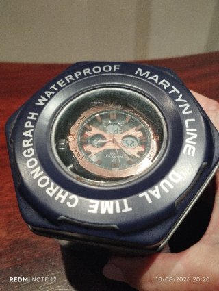 Reloj Martyn Line Oro y Plata