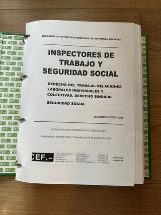 Temario CEF Inspección de Trabajo y SS (ITSS)
