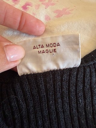 Antonazzo Alta Moda Top Lino e Cotone Tg 42