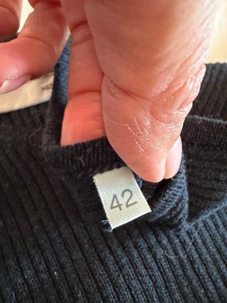 Antonazzo Alta Moda Top Lino e Cotone Tg 42