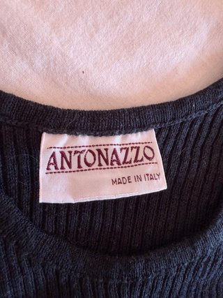 Antonazzo Alta Moda Top Lino e Cotone Tg 42