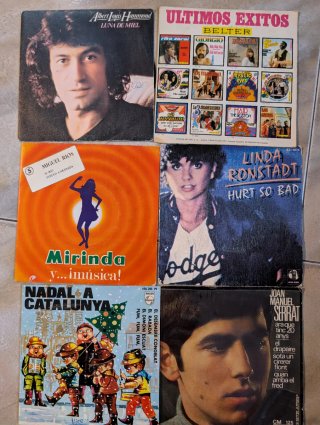 Lote Vinilos Varios: Pop, Rock y Navideño