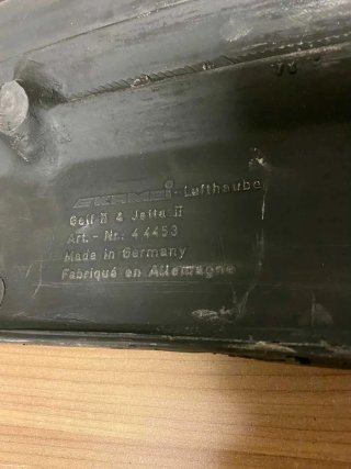 Réplica Hoodscoop Kamei VW Golf MK2 de fibra