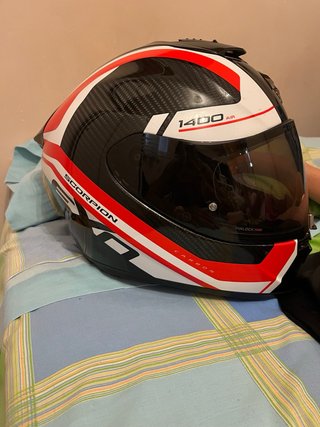 Casco Scorpion 1400 Air Carbon Talla L