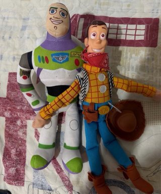 Buzz Lightyear y Woody de Toy Story