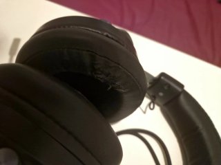 Cascos con micrófono negros
