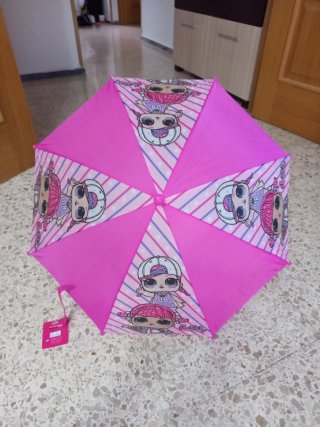 Paraguas LOL Surprise Rosa NUEVO. OFERTAAAAAAAAA