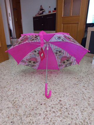 Paraguas LOL Surprise Rosa NUEVO. OFERTAAAAAAAAA