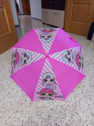 Paraguas LOL Surprise Rosa NUEVO. OFERTAAAAAAAAA