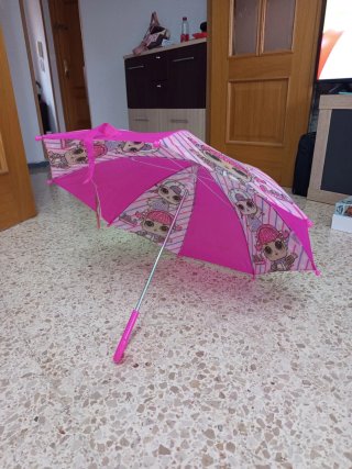 Paraguas LOL Surprise Rosa NUEVO. OFERTAAAAAAAAA