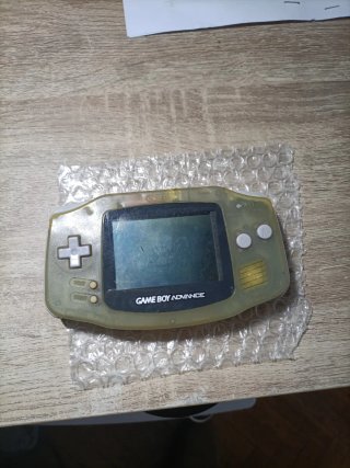 Game Boy Advance Transparente Amarillo Piezas