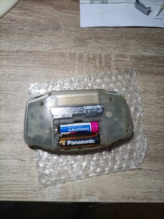 Game Boy Advance Transparente Amarillo Piezas