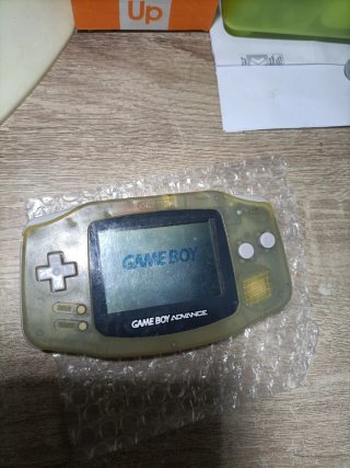 Game Boy Advance Transparente Amarillo Piezas